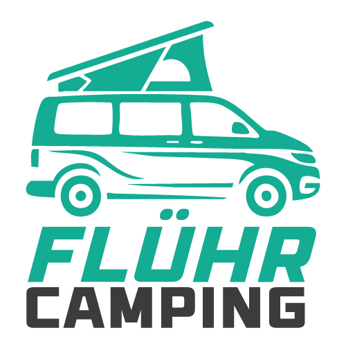 fluehr camping logo